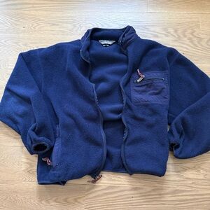 BMG Performance Navy Fleece Jacket